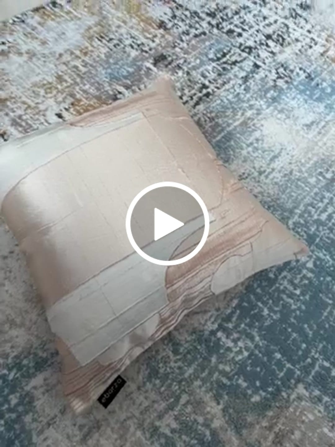 Customer video review of 45*45 Kärnten Jacquard Cushion - ECC106