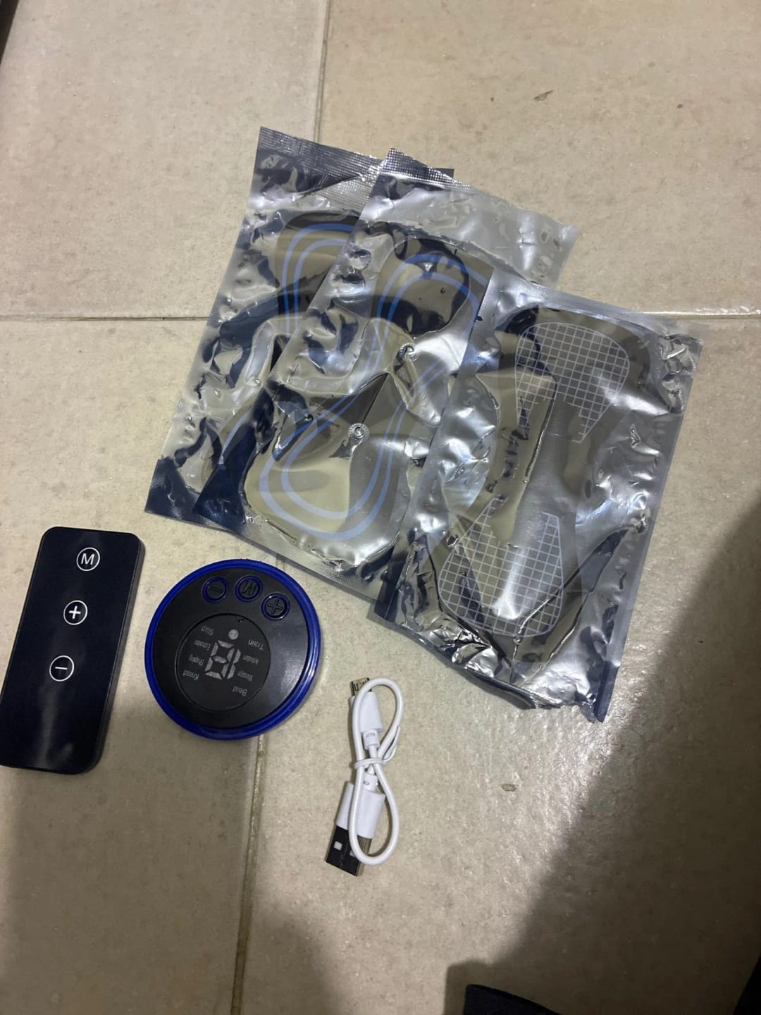 Customer photo review of RelaxWave EMS Neck & Back Massager