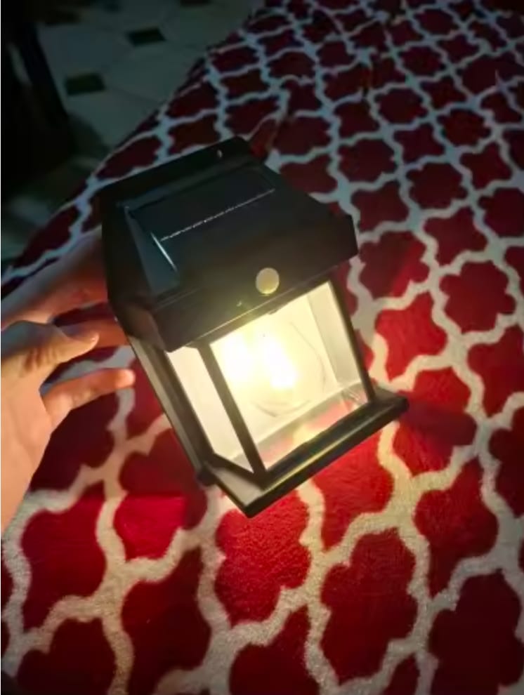 Customer photo review of Sol Solar Up & Down Wall Light | Waterproof Outdoor LED Sconce for Fence & Patio