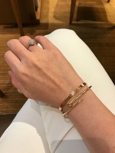 Customer photo review of LOVE BRACELET 3.65MM