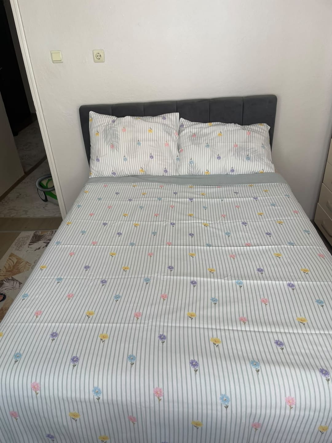 Customer photo review of Lisa Nefes Alan Pamuklu Çift Kişilik Nevresim Takımı