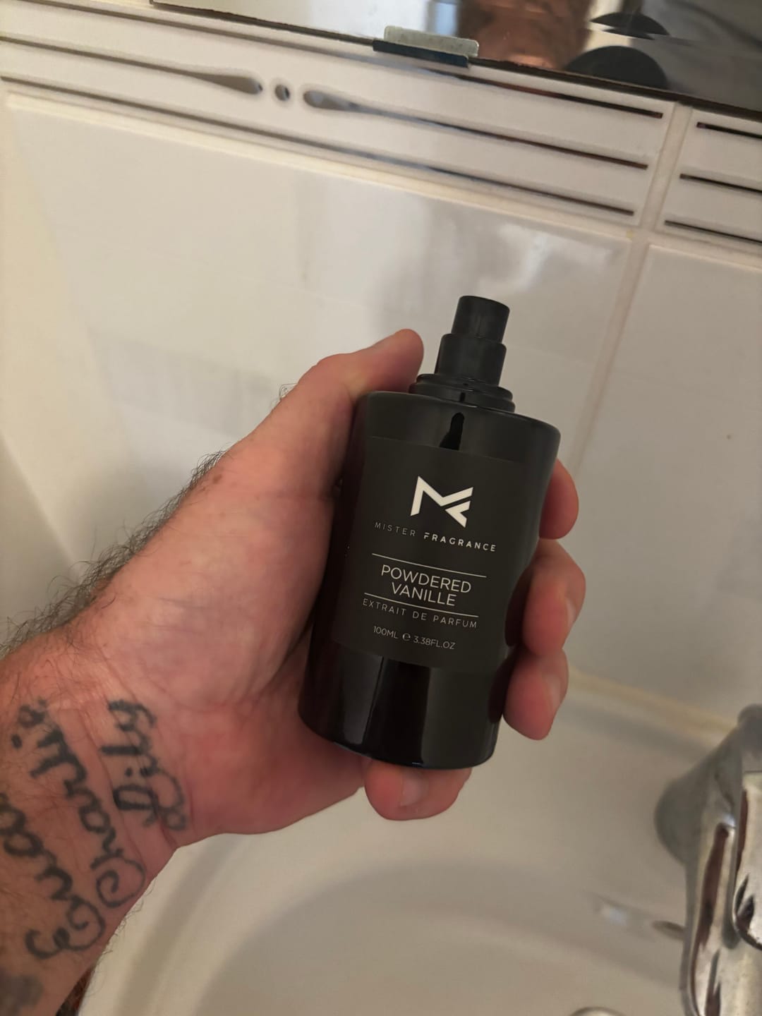 Customer photo review of Powdered vanille