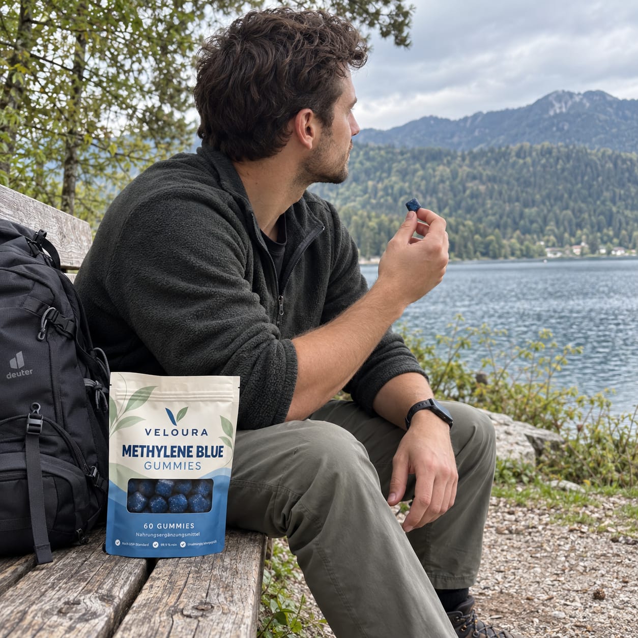 Customer photo review of Methylene Blue Gummies