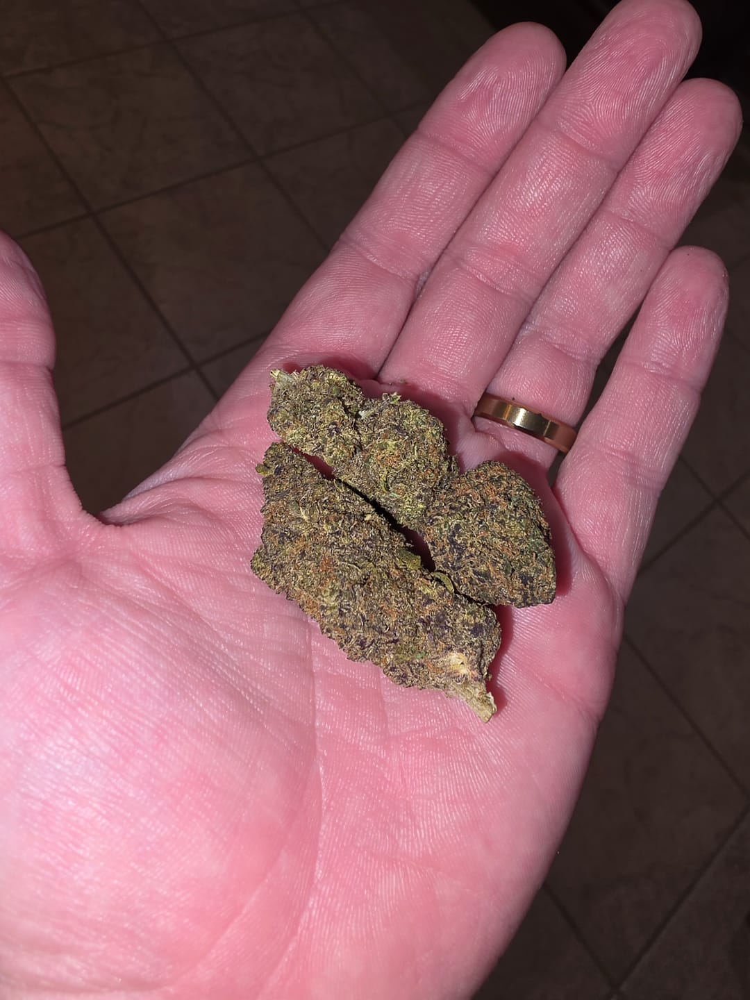 Customer photo review of Bubba Kush | THCA Flower