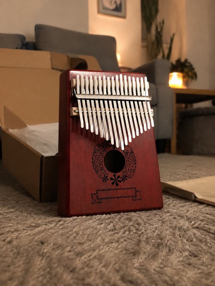 Customer photo review of Kalimba 17 Tasten - Japan-Style
