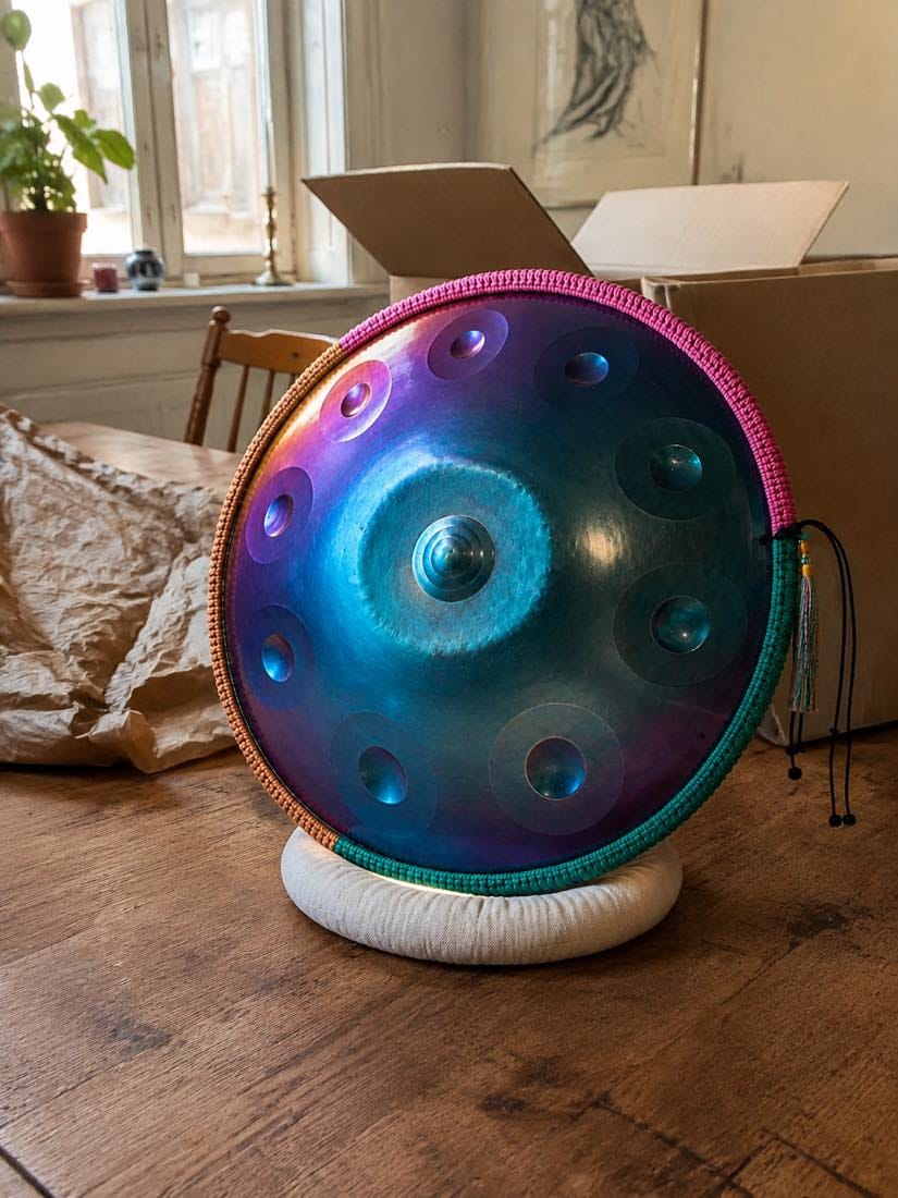 Customer photo review of Handpan Kurd D-Moll 10 Noten - Infinity-Design