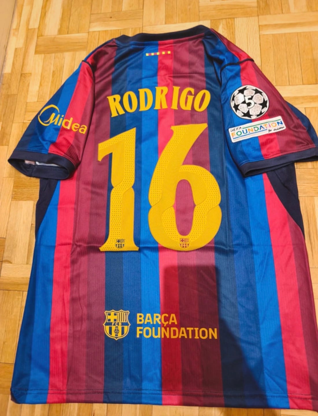 Customer photo review of Camiseta Local FC Barcelona 26/27