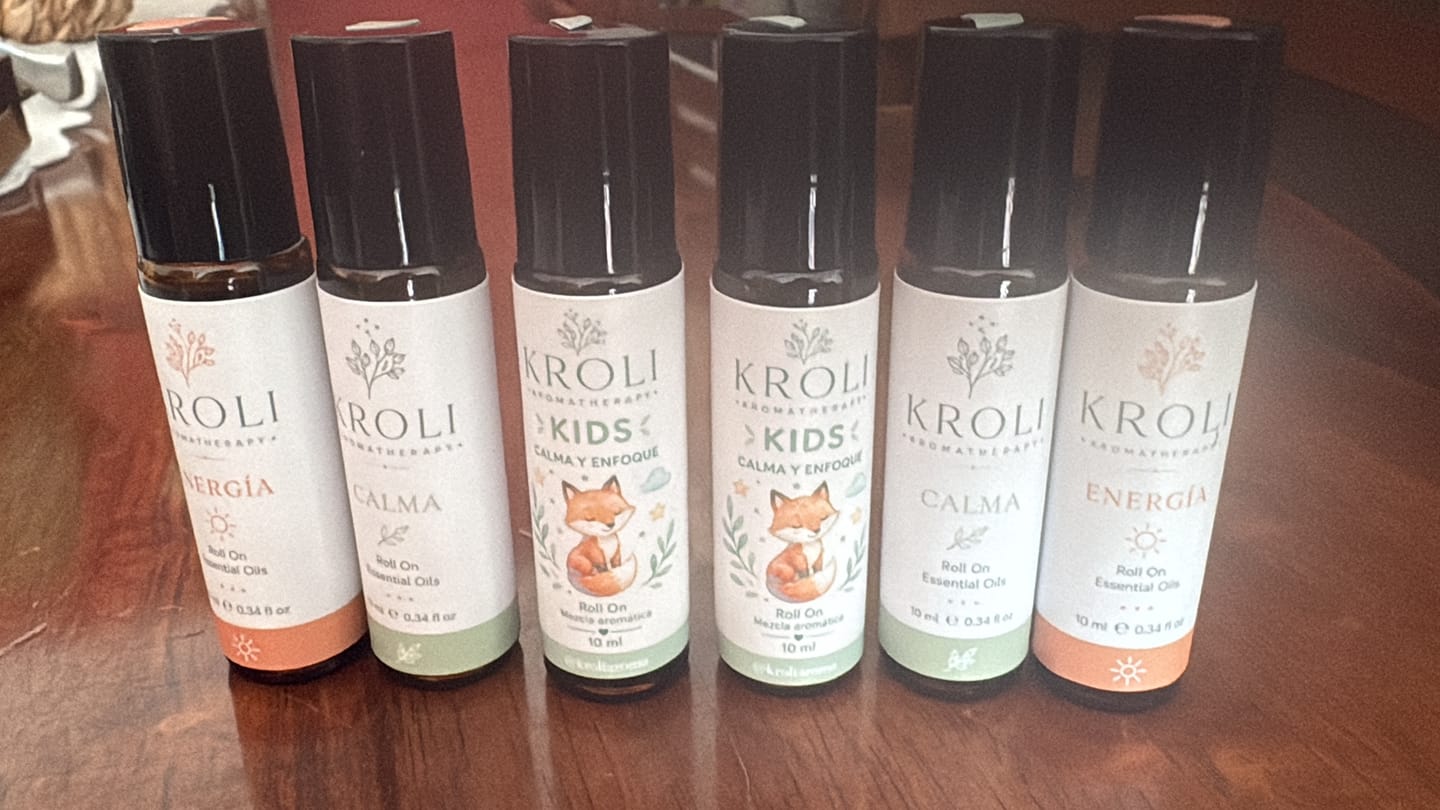 Customer photo review of Roll on 10 ml vidrio grueso ámbar tapa negra bola