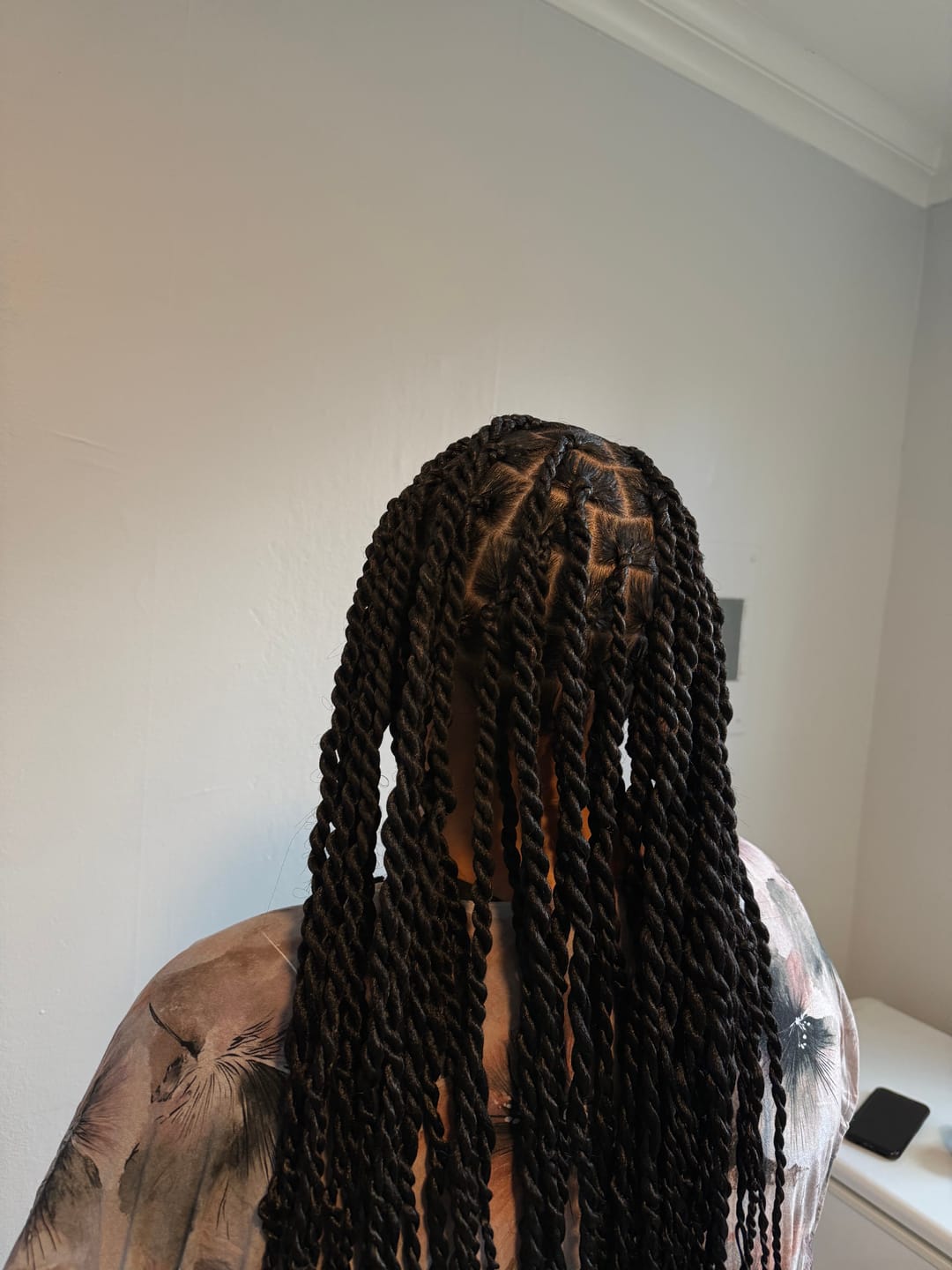 Customer photo review of Sensationnel X-Pression Braiding Hair Bulk - 10X PRE-STRETCHED BRAID 48"
