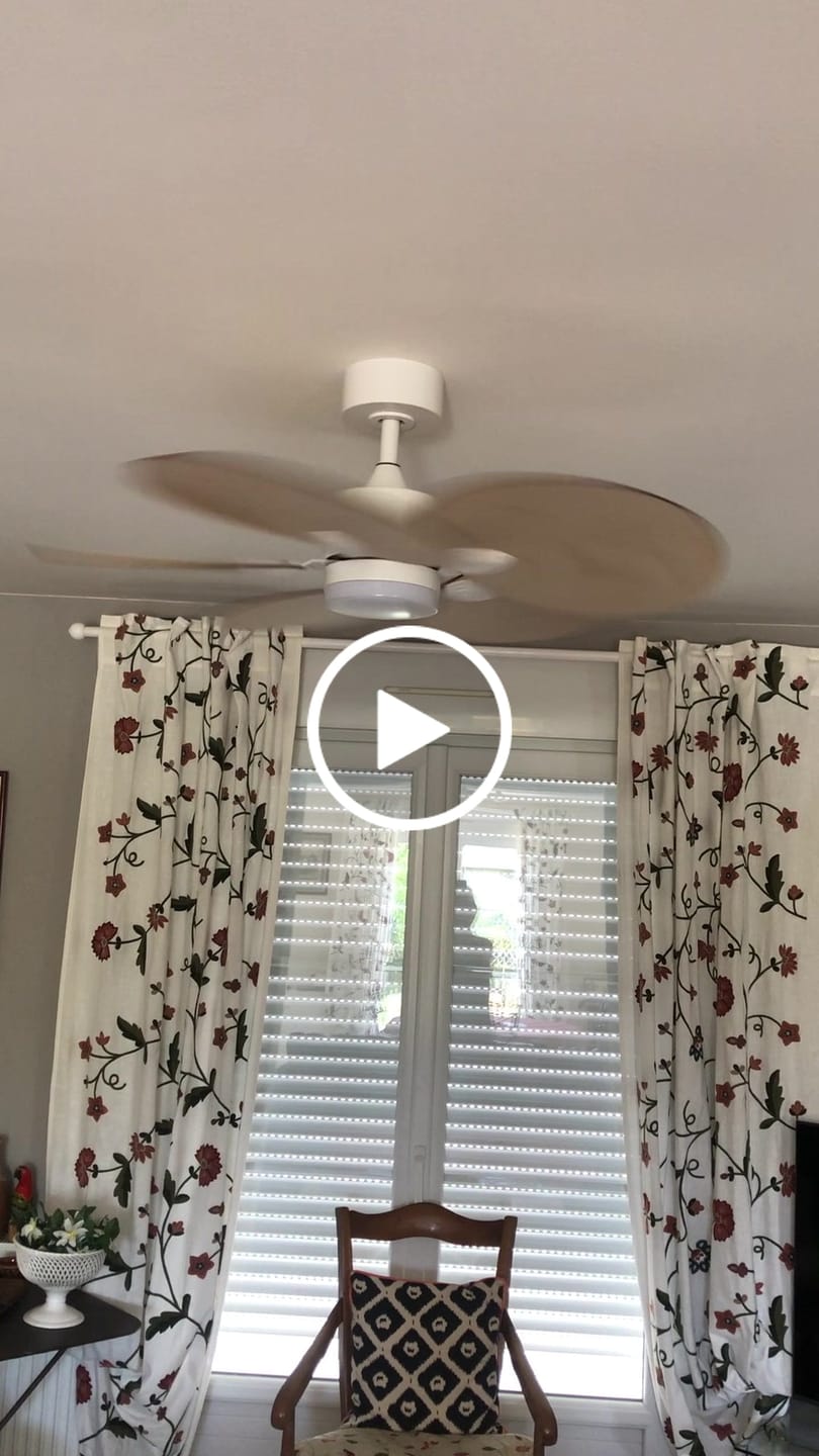 Customer video review of Lotus | Ventilateur de plafond