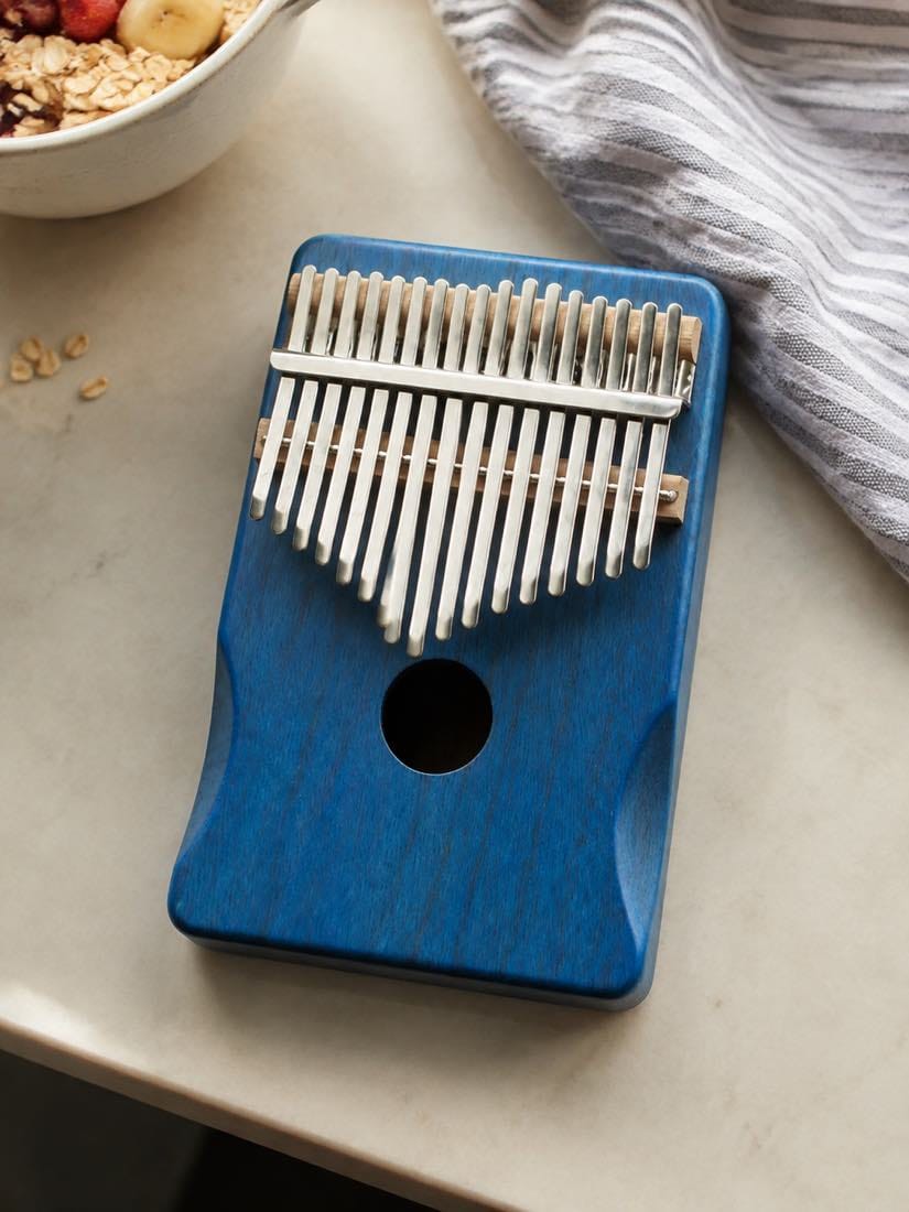 Customer photo review of Kalimba 17 Tasten - Akazienholz, für Musiktherapie