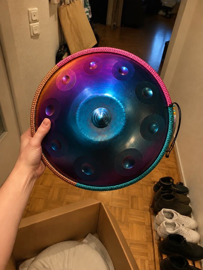 Customer photo review of Handpan Kurd D-Moll 10 Noten - Infinity-Design
