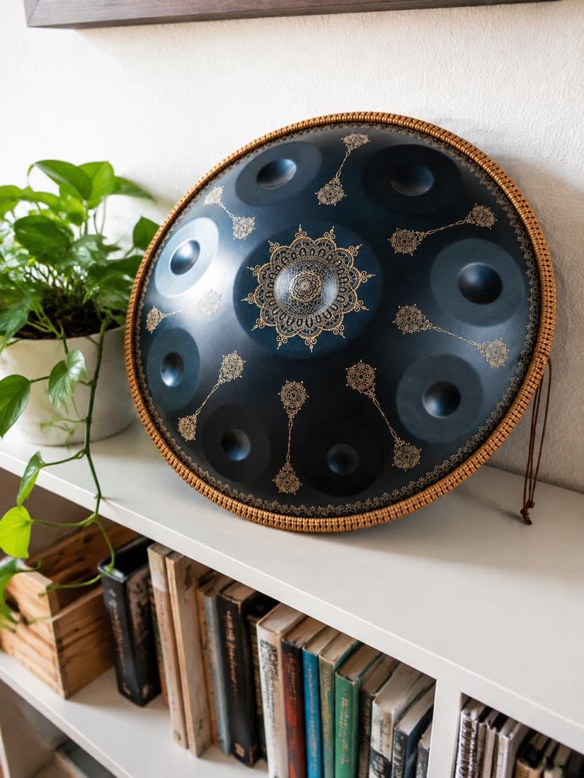 Customer photo review of Handpan Kurd D-Moll 9 Noten - Sternenhimmel-Design