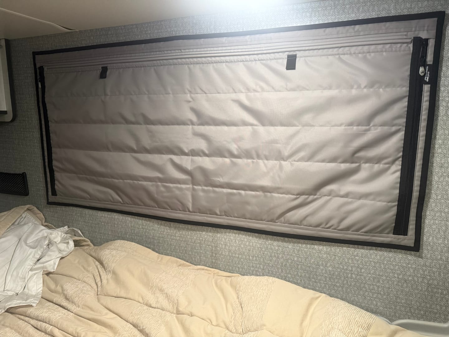 Customer photo review of Sprinter Ekko - FitRV Bed Shade (Set)
