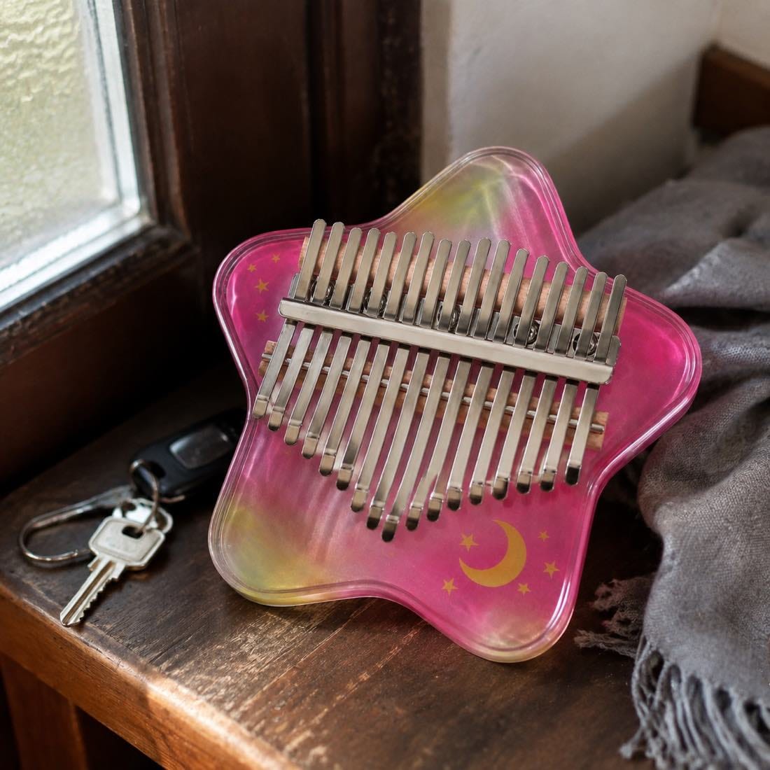 Customer photo review of Kalimba 17 Tasten - Musikalische Früherziehung