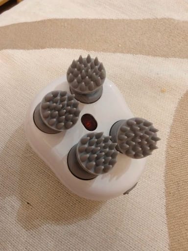 Customer photo review of Electric Hair & Scalp Massager