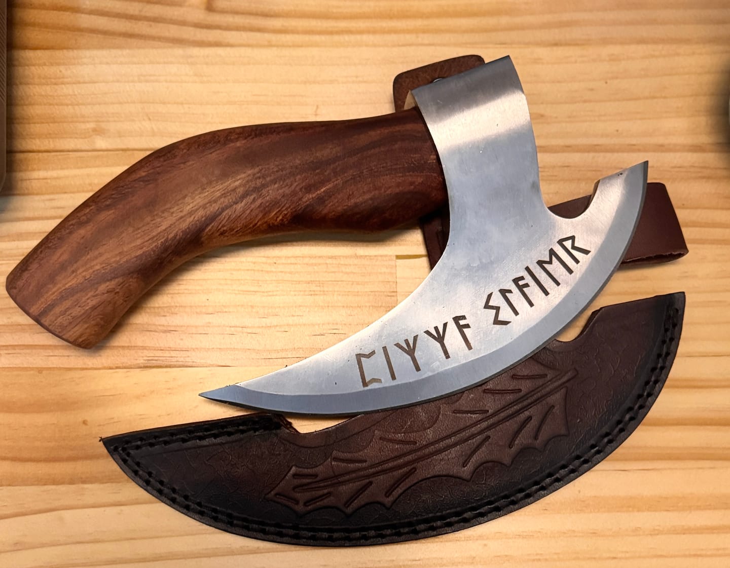 Customer photo review of The Viking Pizza Cutter