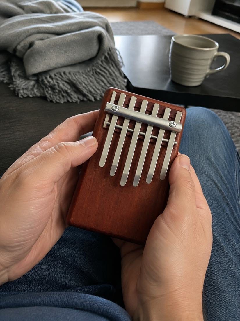 Customer photo review of Kalimba 6 Tasten - für Kinder