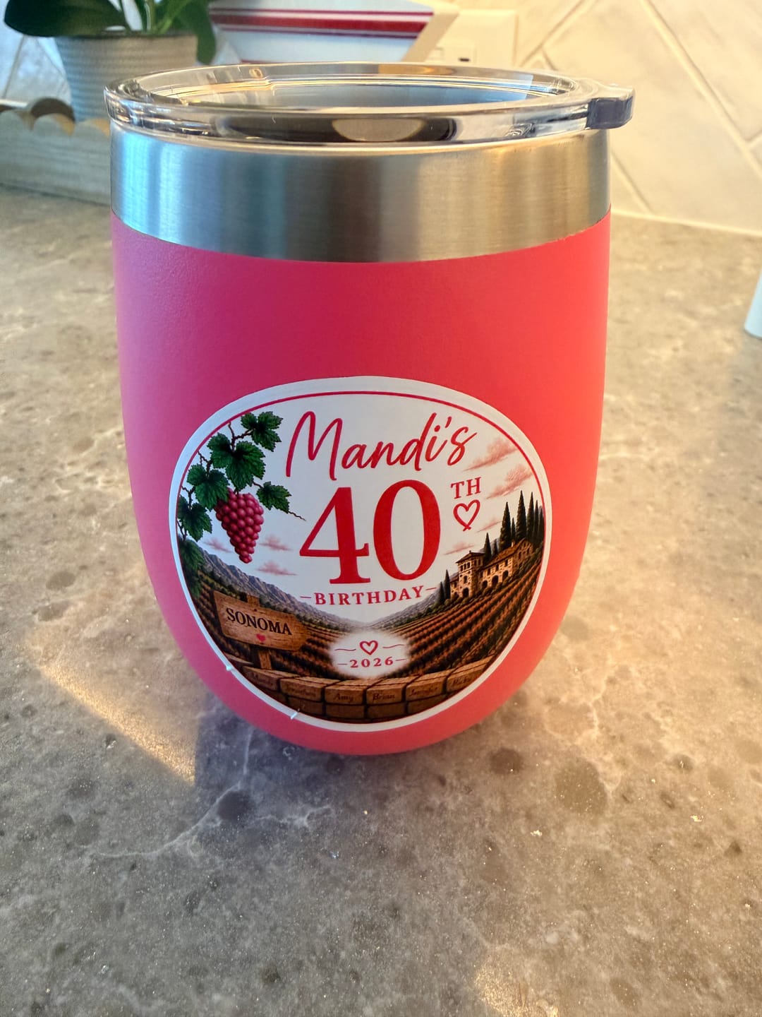 Customer photo review of Print Custom Stickers