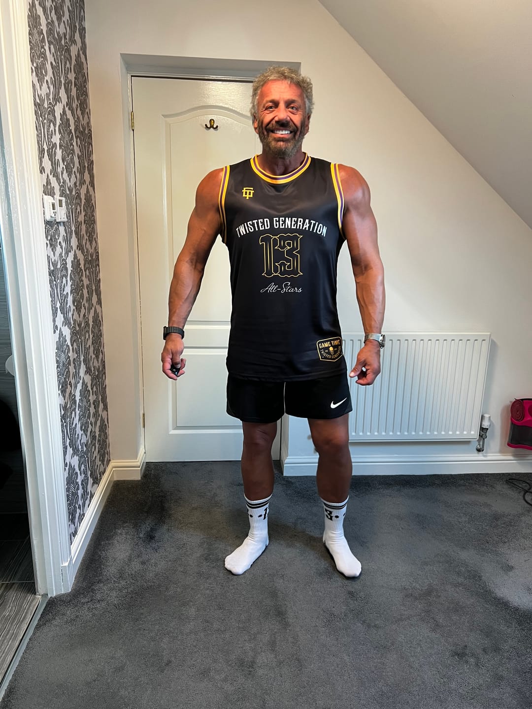 Customer photo review of Twisted 13 Basketball Jersey