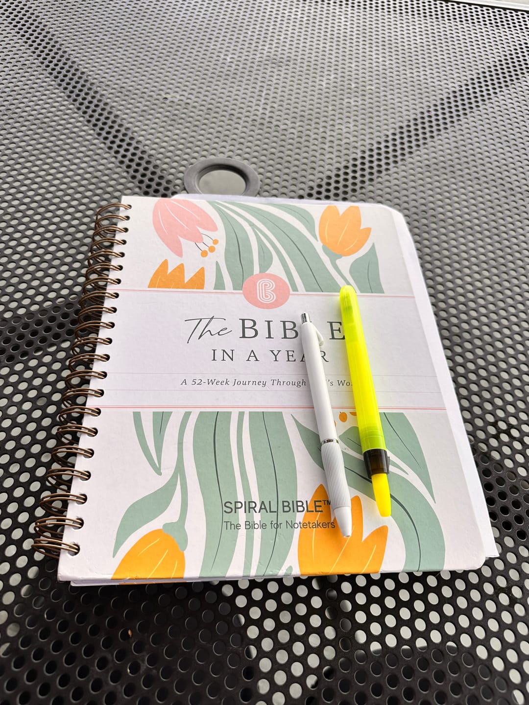 Customer photo review of The Bible In A Year: A 52-Week Journey Through God's Word