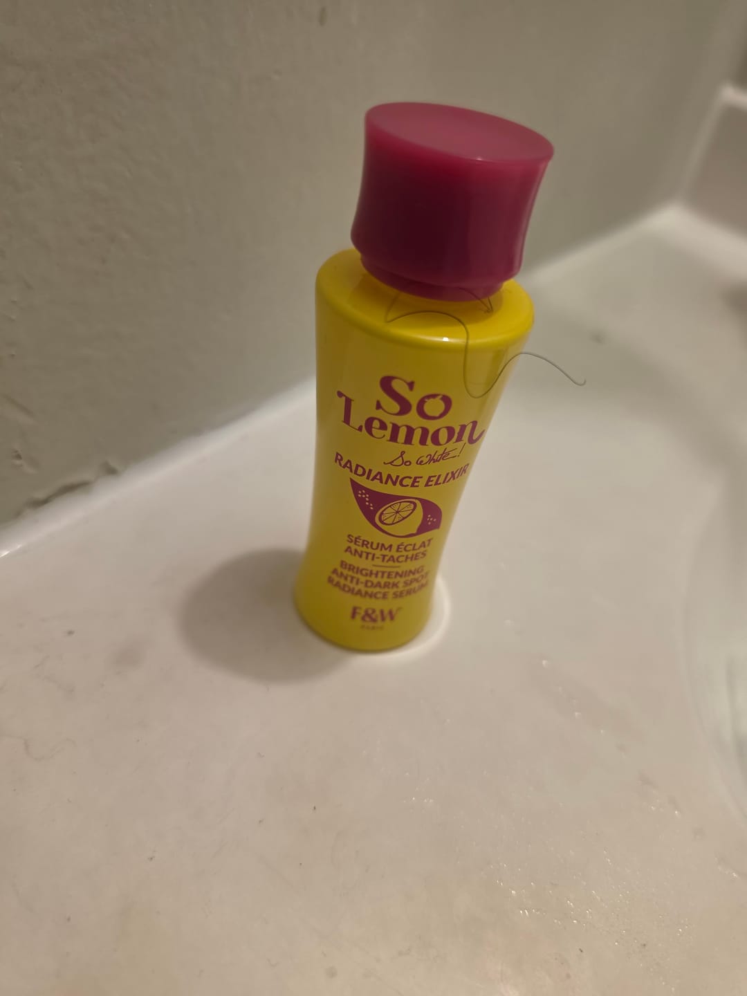 Customer photo review of So Lemon Brightening Anti Dark Spot Serum 30ml