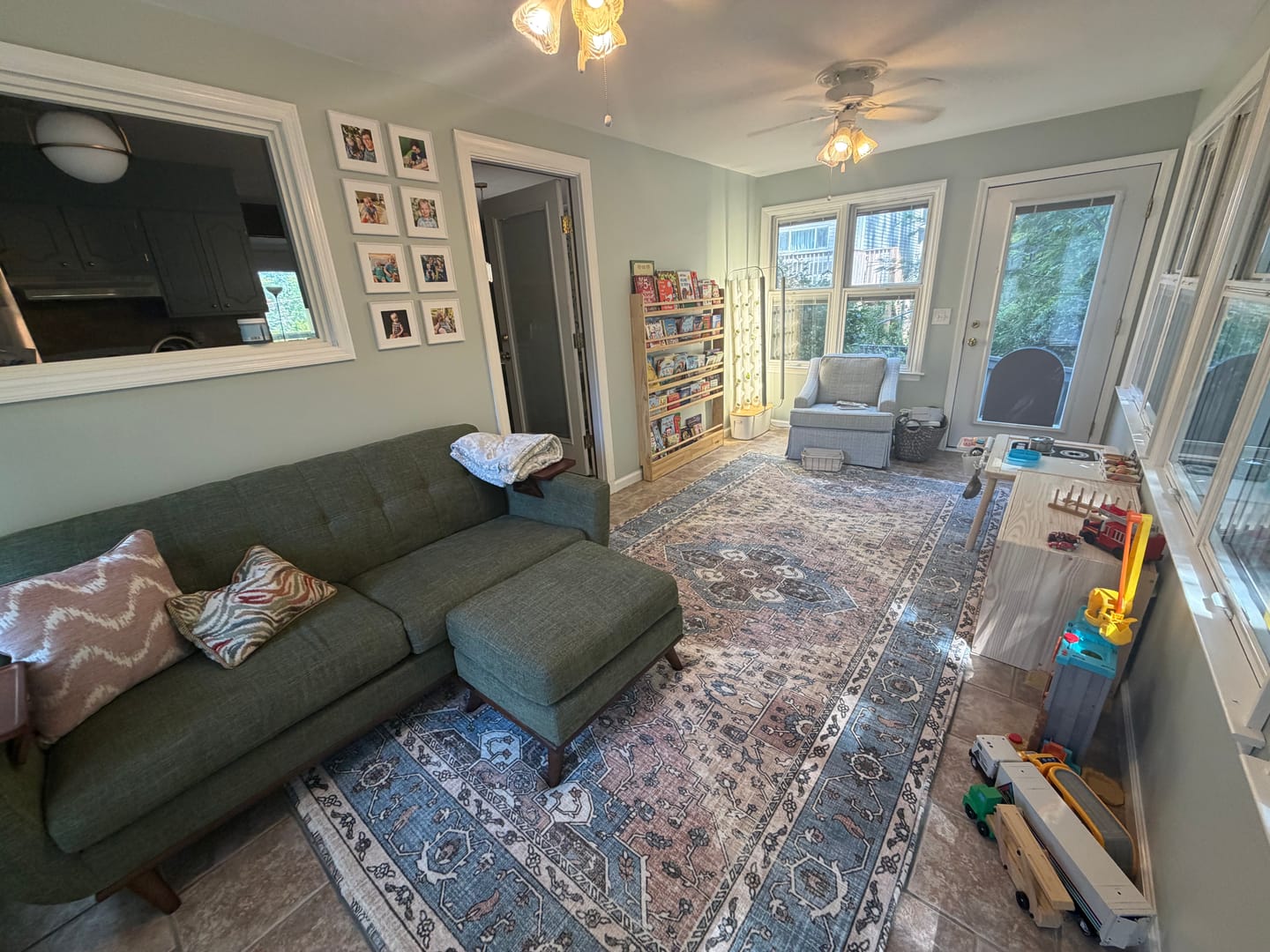 Customer photo review of Designer Relax Mat - 1.4" Thick Foam Base