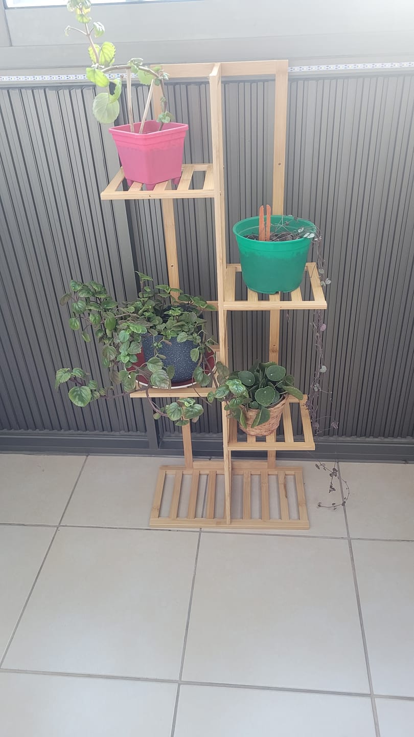 Customer photo review of Soporte para Plantas de 5 Niveles y 7 Niveles Estante Organizador de Macetas
