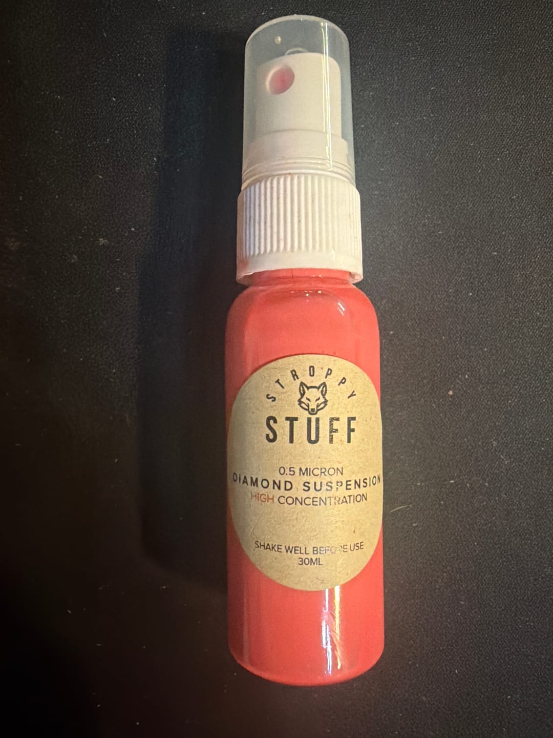 Customer photo review of StroppyStuff Mono Diamond Suspension [30 ml]