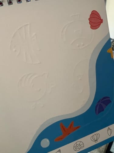Customer photo review of LumoTrace™ Workbook: Give your child a head start