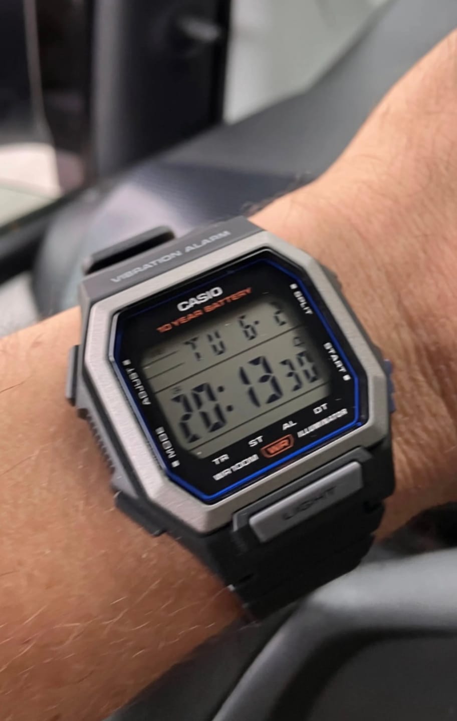 Customer photo review of Reloj Casio Vintage Vibration Alarm W-738H-1AV 10 Años de Batería