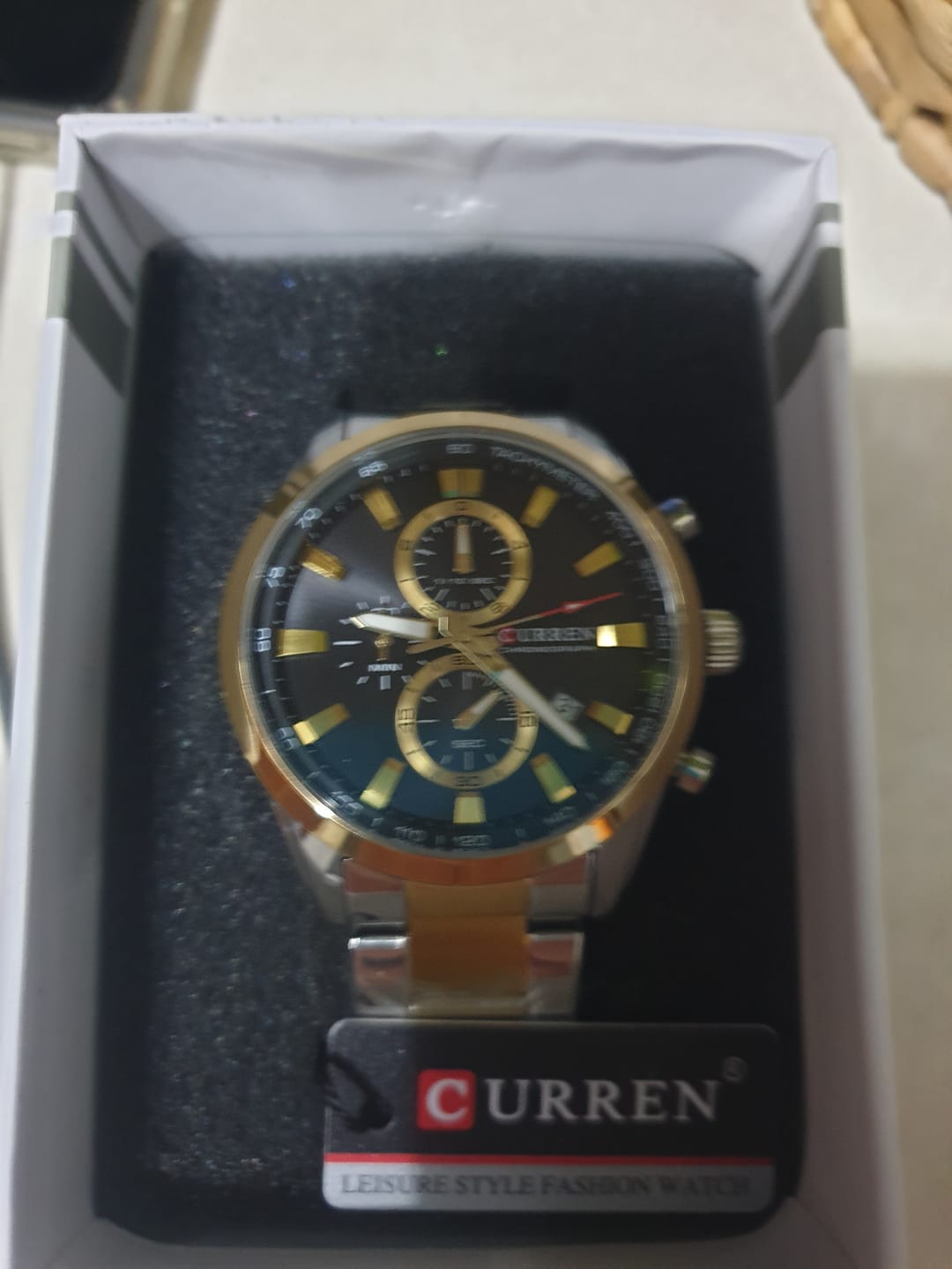 Customer photo review of Curren Monte Carlo® orologio uomo acciaio