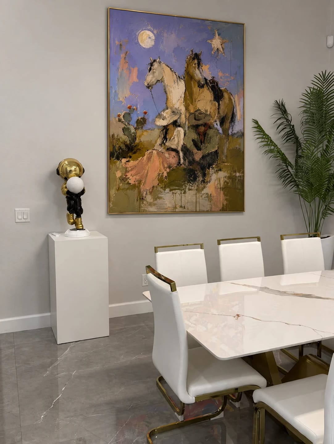 Customer photo review of Western Pop Art｜Moonlit Riders