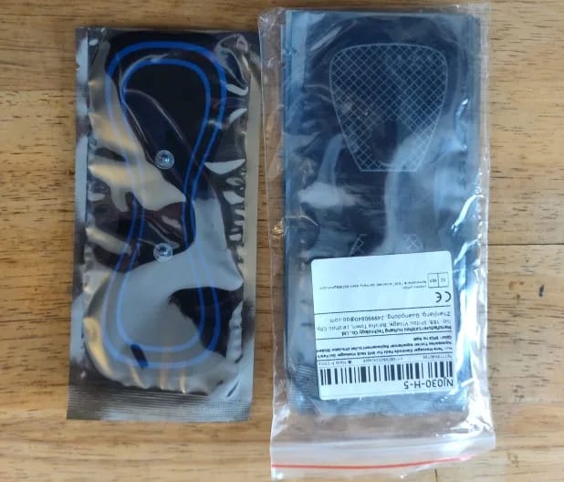 Customer photo review of RelaxWave EMS Neck & Back Massager