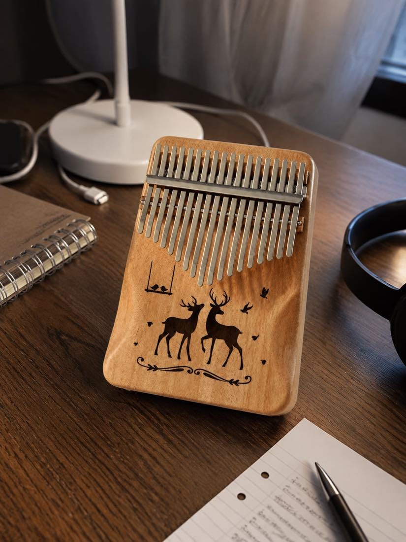 Customer photo review of Kalimba 17 Tasten - Mahagoni, in 4 Farben