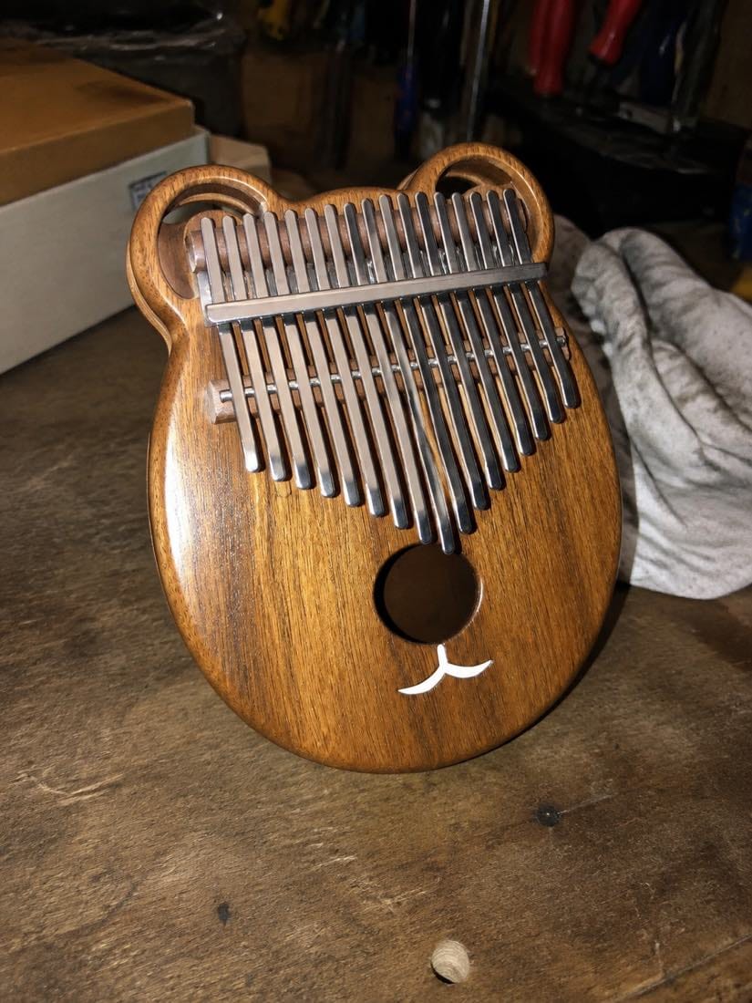 Customer photo review of Kalimba 17 Tasten - Walnussholz, Massivholz
