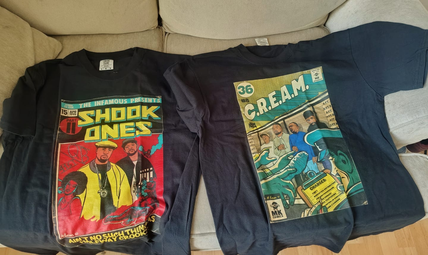 Customer photo review of C.R.E.A.M - Unisex Comfort Colors T-shirt