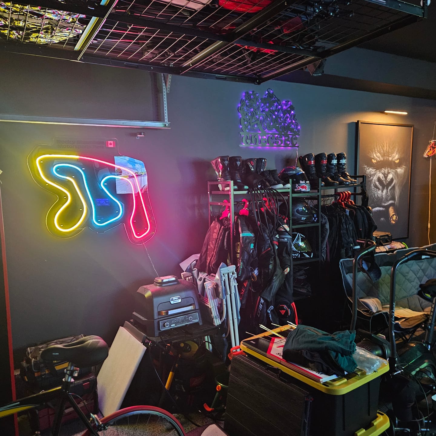 Customer photo review of Rocky Mountain Motorsports Neon Race Track