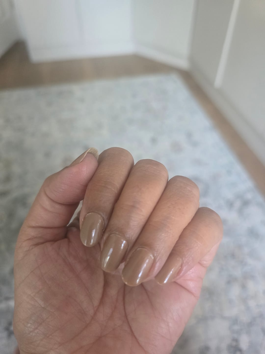 Customer photo review of LENA Breathable Nail Polish - In My Veil-Kini - LE13