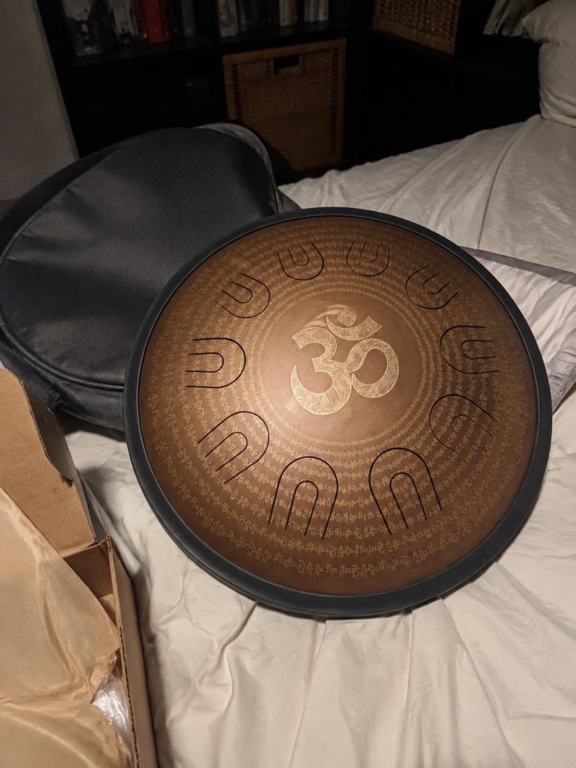 Customer photo review of Zungentrommel 9-11 Noten - Om-Gravur