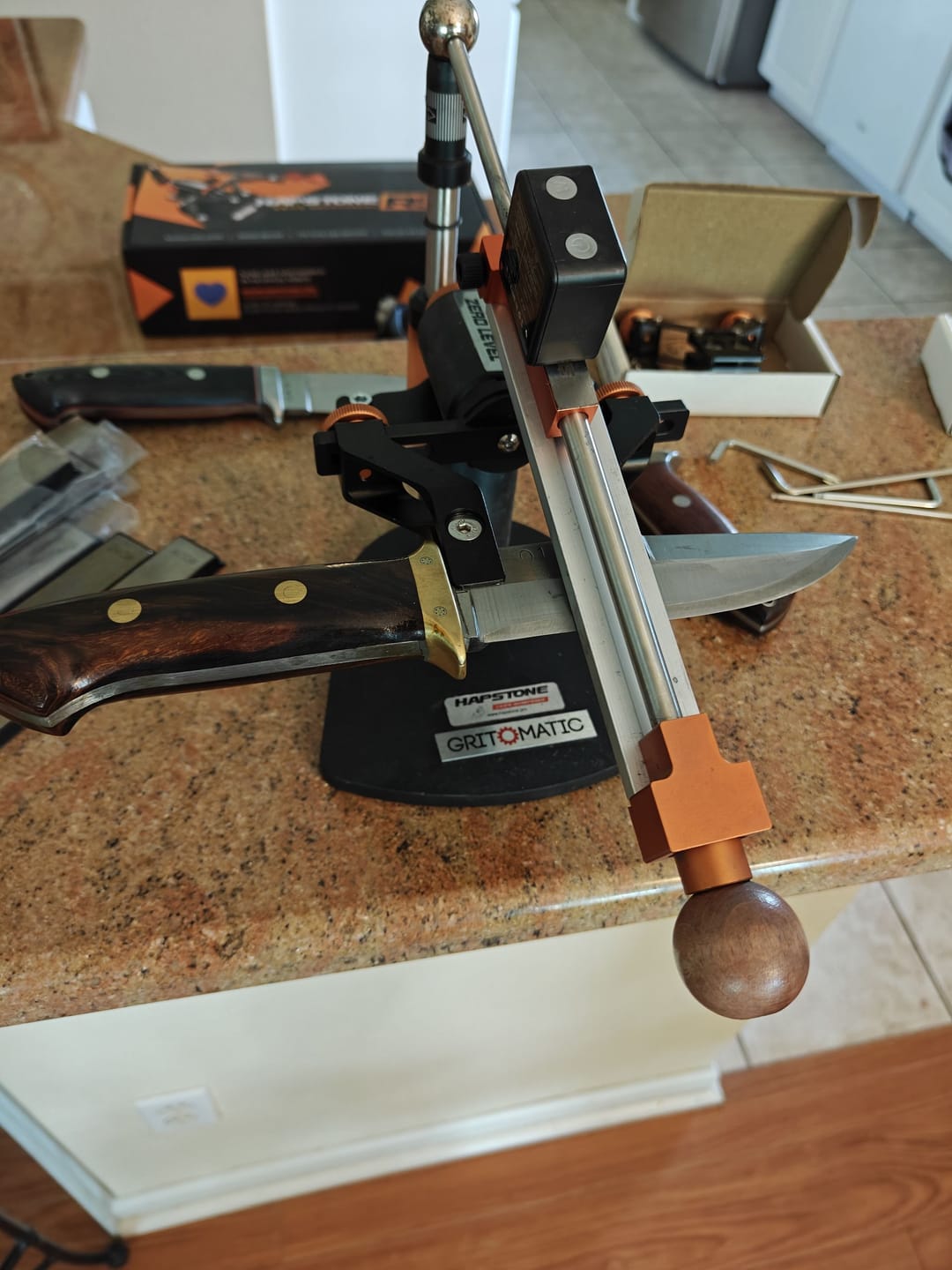 Customer photo review of Hapstone RS Knife Sharpener