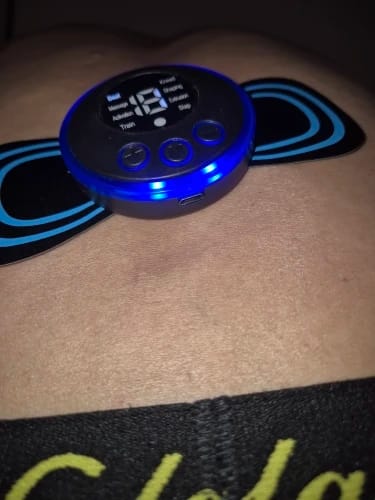 Customer photo review of RelaxWave EMS Neck & Back Massager