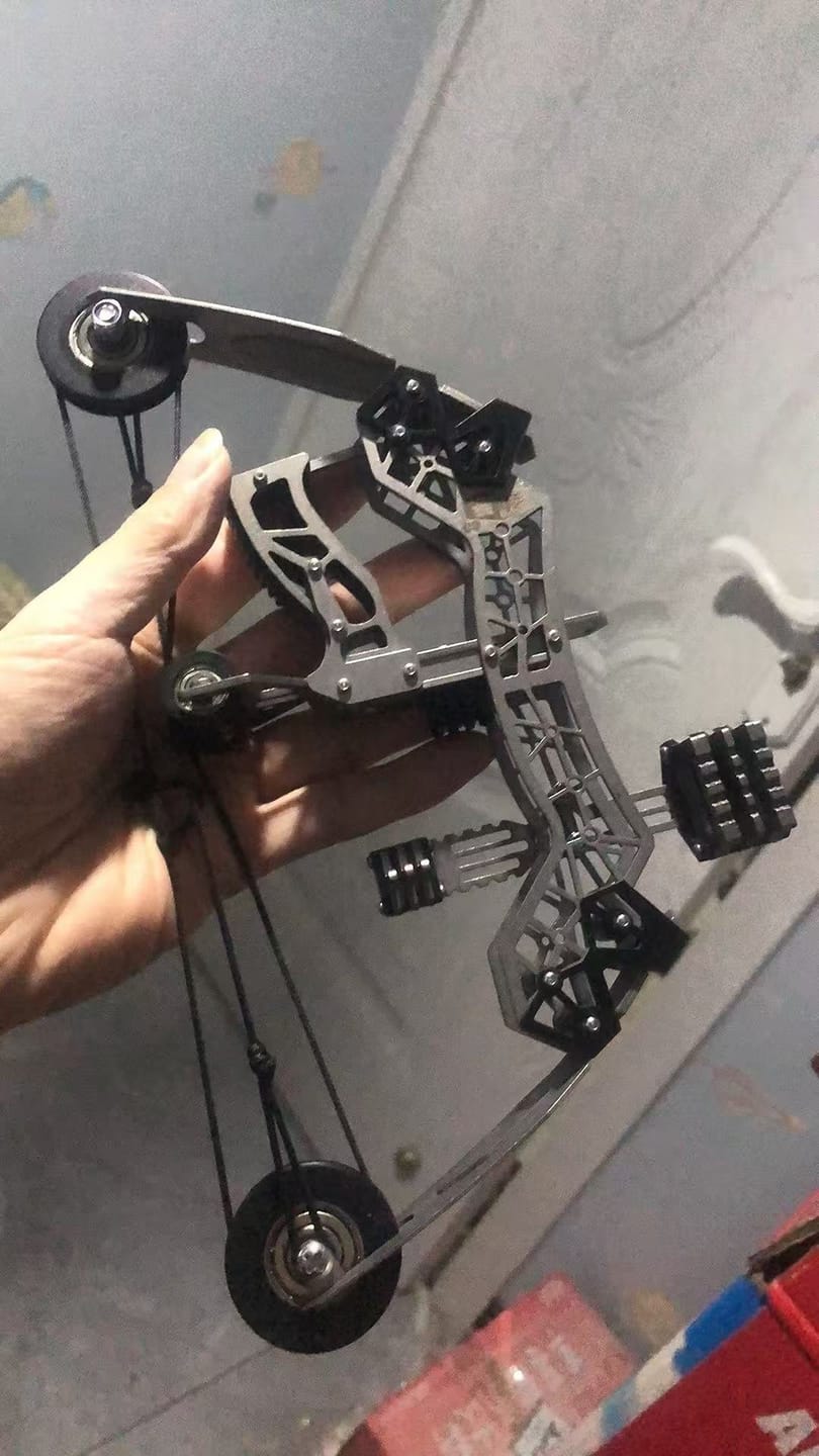 Customer photo review of Mini Compound Bow