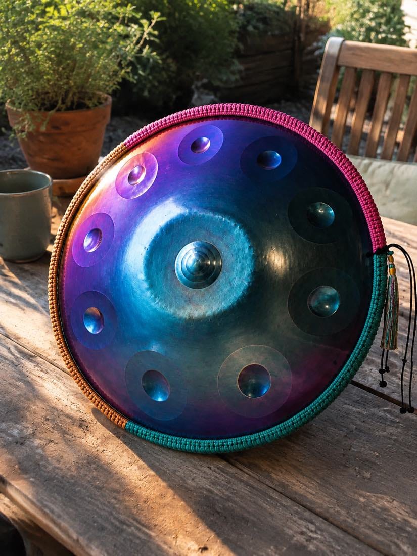 Customer photo review of Handpan Kurd D-Moll 10 Noten - Infinity-Design