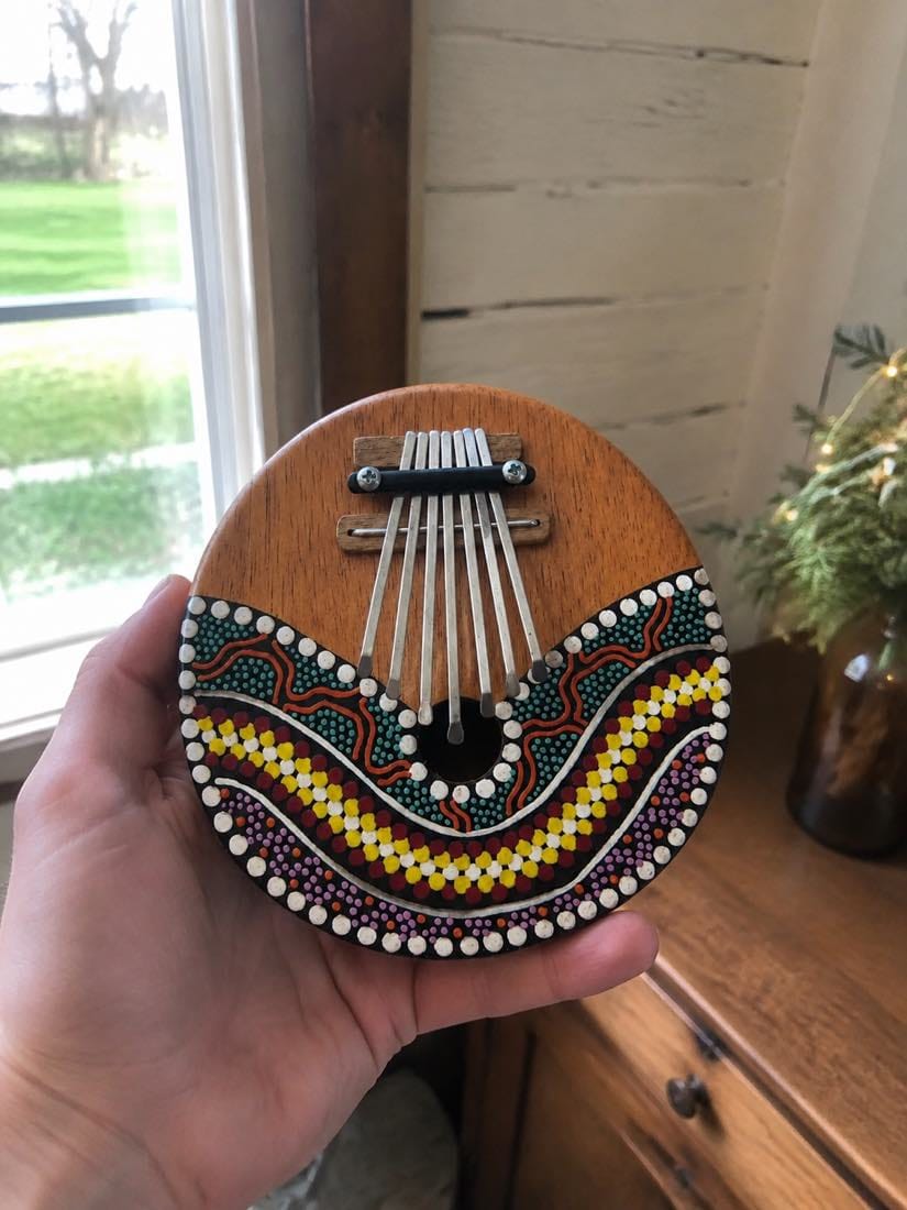 Customer photo review of Kalimba 7 Tasten - Kokosnuss