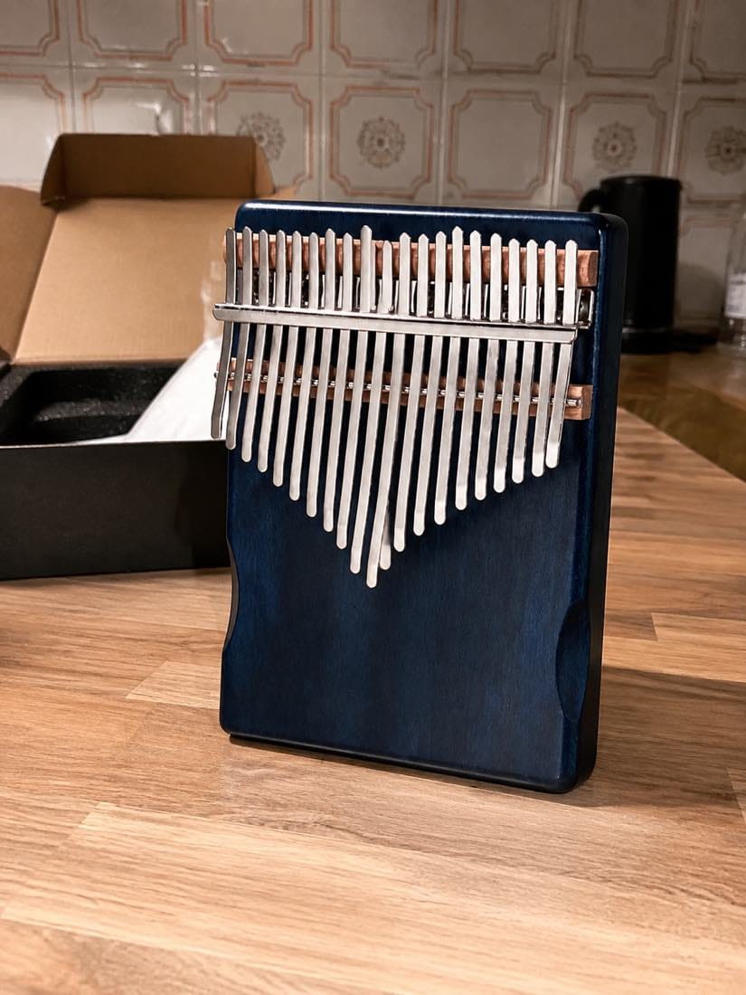 Customer photo review of Kalimba 21 Tasten - Mahagoni Standard