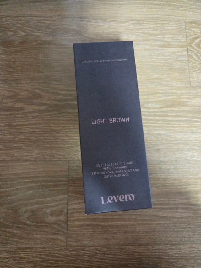 Customer photo review of Levero Coloring Shampoo — PPD-Free Grey Coverage 300ml