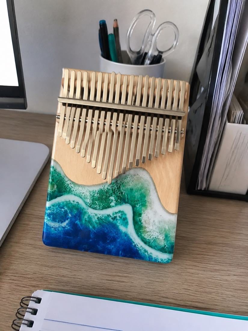 Customer photo review of Kalimba 17 Tasten - Epoxidharz, Idiophon