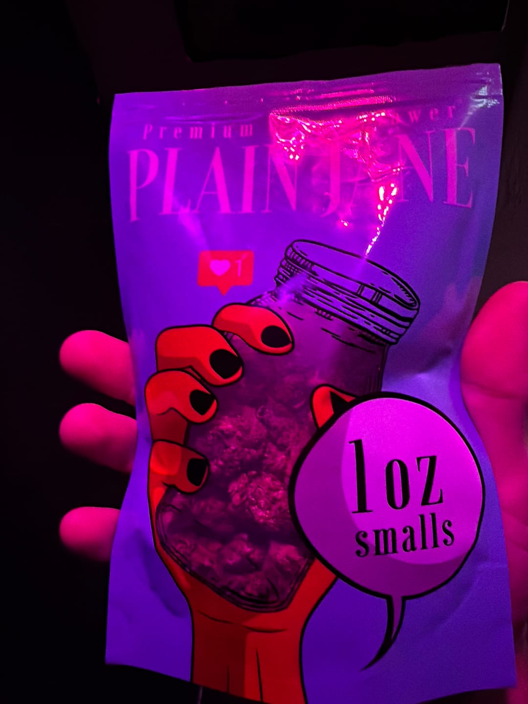 Customer photo review of 1 Oz Cheap THCA Small Buds