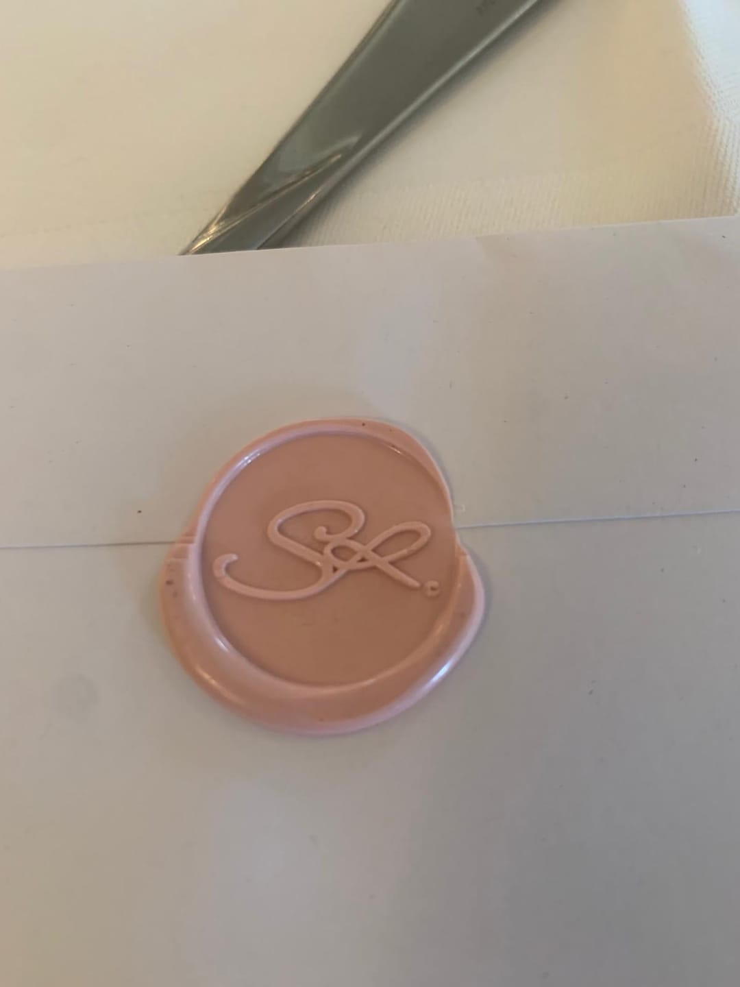 Customer photo review of Siegelstempel mit eigenem Logo